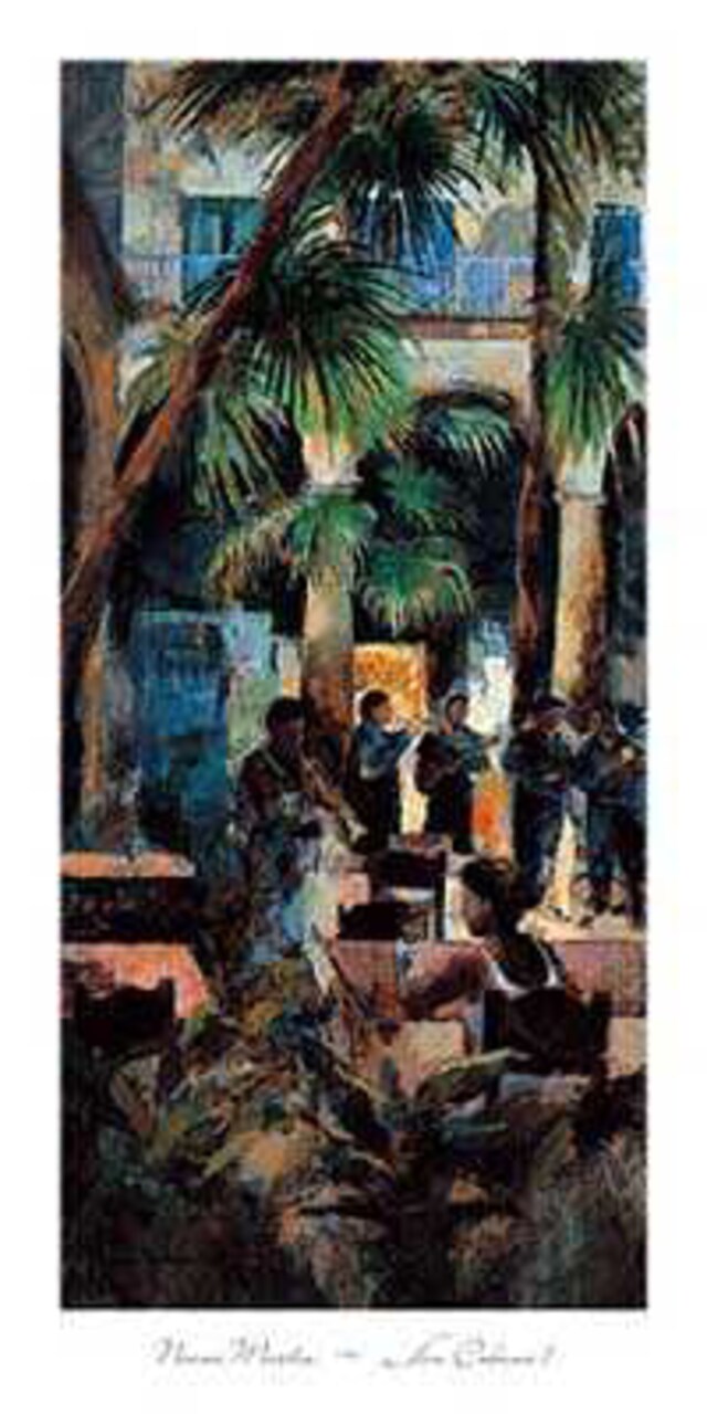 Son Cubano I by Noemi Martin Wall Art Décor 34 x 17 inch Art Print